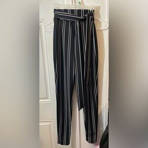 WINDSOR BLACK AND WHITE PANTS